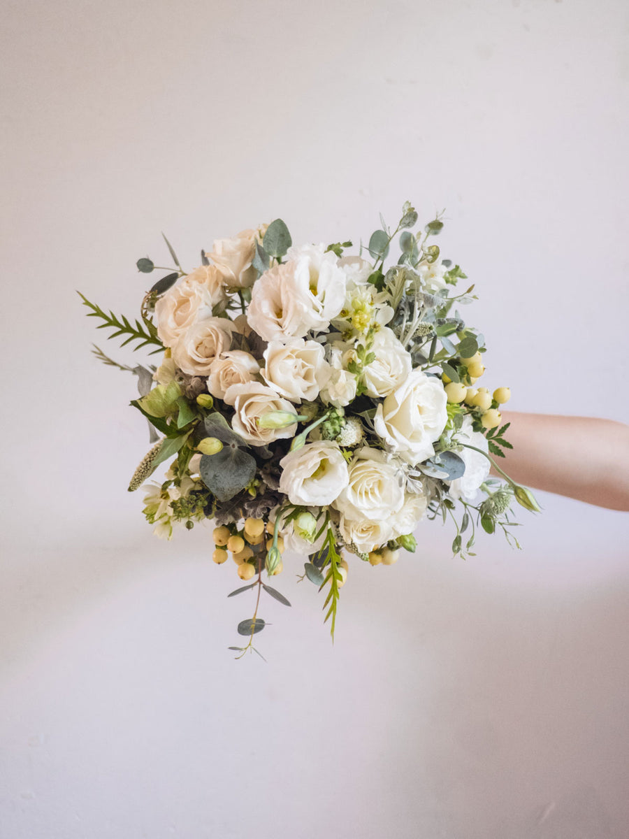Ramo de Novia Blanco/Verde